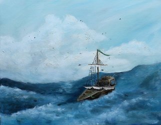 Vasil Vasilev; Seascape 8, 2014, Original Painting Oil, 16 x 20 inches. 