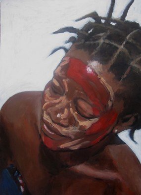 Josep Manel Marti Gomez; Africa, 2010, Original Painting Acrylic, 24 x 32 cm. 