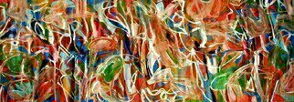 Peter Jalesh; Abstract Landscape, 2020, Original Painting Acrylic, 11.3 x 4.5 feet. Artwork description: 241 Abstract landscape...