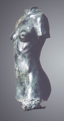 Bruce Naigles; Asta, 1995, Original Sculpture Bronze, 42 x 81 cm. Artwork description: 241  Asta was a dancer, half Norwegian, half Ugandean. She had broad shoulders and thin hips giving her a masculine like figure, but a softness and suppleness that belongs only to the other half of our species. She was a fantastic and inspiring model whom I wish i ...
