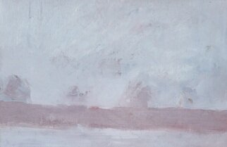 Jennifer Coleman Bryant-Wieber; Snow Study 1, 2010, Original Painting Oil, 12 x 8 inches. Artwork description: 241 Spring snow squall study for larger work...