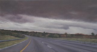 James Morin; Approaching Storm I, 2009, Original Painting Oil, 30 x 16 inches. 