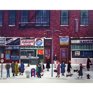 Janet Munro; Columbus Avenue, 2015, Original Giclee Reproduction, 16 x 12 inches. Artwork description: 241  Columbus AvenueThese certified archival giclee reproductions are made with the most advanced technology. They retain the minute detail, subtle tints, blends and feel of the original painting - and are of the same high quality as gicle prints being shown in major museums and galleries, such as ...