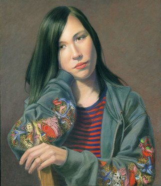 John Hunn; AMBER, 2012, Original Pastel, 24 x 32 inches. 