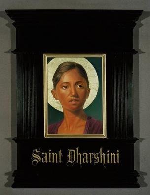 John Hunn; SAINT DHARSHINI, 2012, Original Pastel, 12 x 15 inches. 