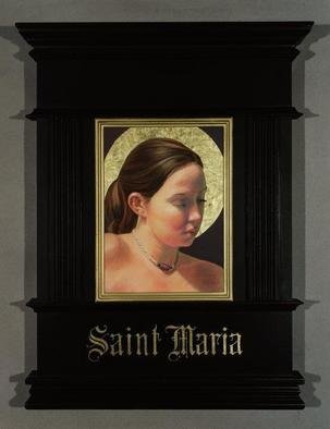 John Hunn; SAINT MARIA, 2012, Original Pastel, 12 x 15 inches. 