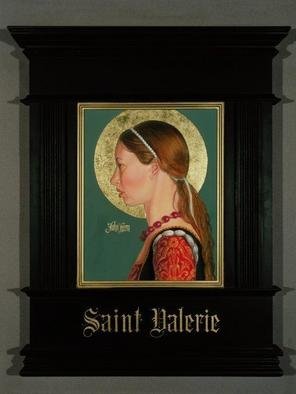 John Hunn; SAINT VALERIE, 2012, Original Pastel, 12 x 15 inches. 