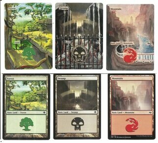 James Asher; Mtg To The Edge Art 7, 2021, Original Painting Acrylic, 2.5 x 3.5 inches. Artwork description: 241 Prices are per piece.  Multiple pieces are show per picture.Original art is at the bottom, my extention is on top. ...