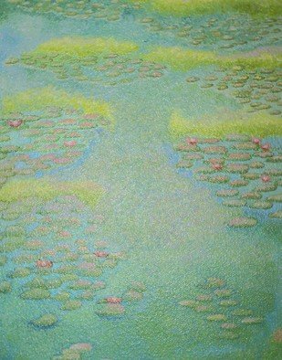 Kimberley Walton; Water Lilies In Spring, 2008, Original Painting Acrylic, 8 x 10 inches. Artwork description: 241  My 