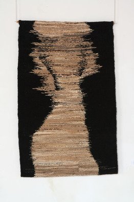Kristina Krusteva; TEXTILE, 2009, Original Textile, 128 x 168 cm. Artwork description: 241   DAY AND NIGHTcarpet- weaving technique/ wool/    WAVES    ...