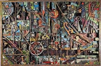 Kurt Kellogg; Perimeters Number 5, 2005, Original Assemblage, 20 x 16 inches. Artwork description: 241 This archival giclee paper print is a photo image of a three- dimensional assemblage. ...