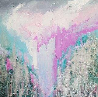 Larysa Uvarova, 'Purple Deep', 2018, original Painting Oil, 70 x 70  x 2 inches. Artwork description: 1758   DEEP INSIDE  Nothing is deeper than yourself.DEEP INSIDE is a series of artworks about the incredible power, energy and beautiful depth in each of us. I feel that life lives here. Research and immersion into this depth of self- knowledge will lead us ultimately to our ...