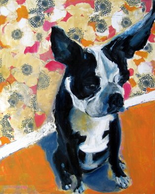 Laura Walker; Pup, 2009, Original Painting Oil, 16 x 20 inches. Artwork description: 241  16