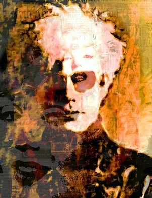 Leah Devora; Andy Mix Andy Warhol Andy..., 2015, Original Mixed Media, 24 x 30 inches. Artwork description: 241  Andy Mix aEUR
