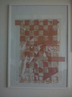 Anya Knoche; CITY  RYTHM, 2006, Original Printmaking Serigraph, 50.5 x 70 cm. Artwork description: 241      SERIGRAPHIC  ORIGINAL  OILPRINT         ...