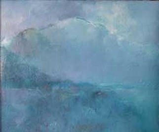 Alain Longet; Blue Sea, 2002, Original Painting Oil, 60 x 50 cm. 