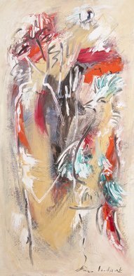 Leonid Vidrak; Consonance, 2017, Original Painting Oil, 24 x 48 inches. Artwork description: 241 Consonance as a harmony and agreement among components, sympathetic vibration and resonance...
