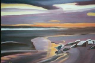 Maren Tober; American Landscape Cape Cod, 2003, Original Painting Oil, 24 x 18 inches. Artwork description: 241  landscape, sky, seascape, sunscape, maren tober, paintings, original artwork ...