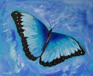 Marino Chanlatte, 'Flight Of The Butterfly', 2018, original Painting Acrylic, 24 x 20  x 1.5 inches. Artwork description: 1911 Butterflies have been a permanent theme for me painting every year at least one. Free shipping in the continental US. ...