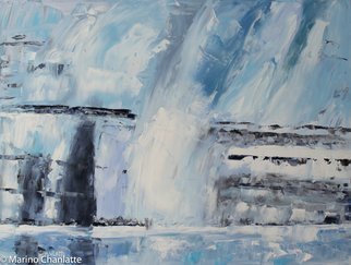 Marino Chanlatte; Ocean 77 Ocean Ice Melting, 2018, Original Painting Oil, 24 x 18 inches. Artwork description: 241 With this new series of painting aEURoeOceansaEURtm ice meltingaEUR I am calling the attention to the climate change and the global warming effects that are happening. We need to do something, but not deny the evidence.Some of the thickest sea ice in the entire Arctic, with ...