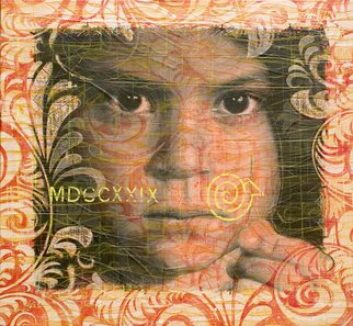 Mario Barron; Uno Siete Dos Nueve, 2008, Original Painting Acrylic, 99 x 92 cm. 