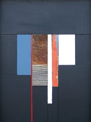 Mark Mazurczyk; No  2 13, 2012, Original Mixed Media, 11 x 14 inches. Artwork description: 241   No. 2. 13wood, paint, metal11