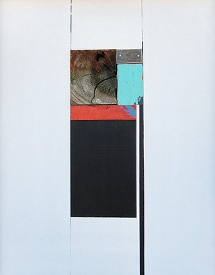 Mark Mazurczyk; No  2 14, 2012, Original Mixed Media, 11.5 x 14 inches. Artwork description: 241    No. 2. 14wood, paint, metal14