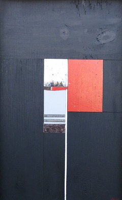 Mark Mazurczyk; No  2 6, 2011, Original Mixed Media, 11 x 17 inches. Artwork description: 241  No. 2. 6wood, paint, metal17