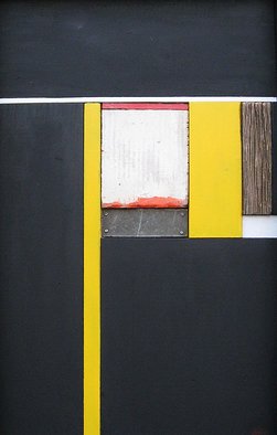 Mark Mazurczyk; No  2 7, 2012, Original Mixed Media, 10.5 x 16 inches. Artwork description: 241  No. 2. 7wood, paint, metal16