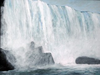 Marty Kalb; Niagara Falls 1, 2007, Original Painting Acrylic, 26 x 22 inches. 