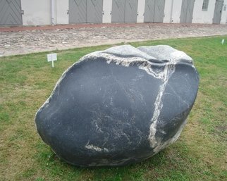 Matiass Jansons; Breaking Out, 2013, Original Sculpture Granite, 164 x 142 cm. 