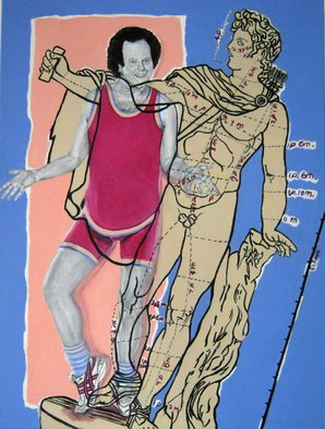 Melcha C; Simmons And Apollon, 2009, Original Painting Acrylic, 18 x 24 inches. Artwork description: 241  Acrylic on canvas           ...