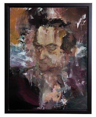 Tom Melsen; Untitled, 2015, Original Painting Acrylic, 60 x 80 cm. Artwork description: 241      Acrylic on canvas. Original painting by Tom Melsen www. melsenworks. com    Self portrait on canvas  Original painting by Tom Melsen. Made in 2015                    ...