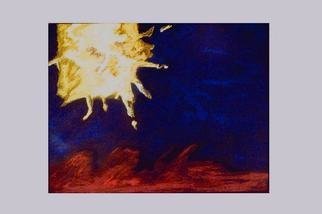 Michael Ashcraft, Dragon, 1995, Original Pastel, size_width{Harvest_Moon-984087791.jpg} X 20 inches
