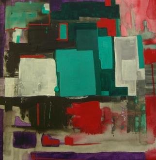 Michael Puya, 'Color Makes The Surface 3', 2011, original Painting Acrylic, 20 x 20  x 1 inches. 