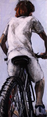 Mima Stajkovic; Is It Time, 2009, Original Painting Acrylic, 40 x 100 cm. 