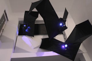 Miri Chais; Meeting Point, 2011, Original Mixed Media, 28 x 310 cm. Artwork description: 241      the works consiste of plexiglass and LED     ...