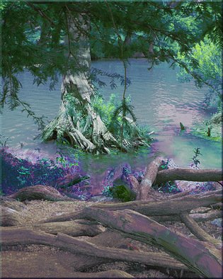 Nancy Wood; River 2 Vertical, 2013, Original Photography Other, 20 x 16 inches. Artwork description: 241       Digital Photo on Canvas      ...