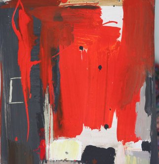 Fontanesi Francesco; Abstract In Red, 2013, Original Painting Acrylic, 47 x 68 cm. 