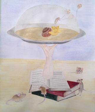 Zaina Shimi; The Shell, 2014, Original Paper, 32 x 40 cm. 