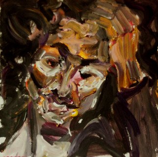 Zsuzsa Naszodi; Kati, 2009, Original Painting Acrylic, 30 x 30 cm. 