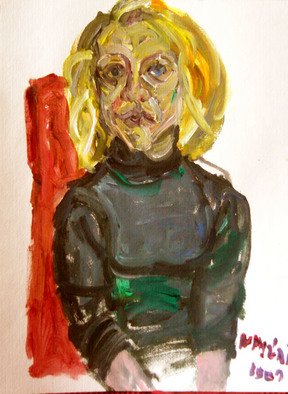 Zsuzsa Naszodi; Valentina, 2009, Original Painting Acrylic, 36 x 48 inches. 