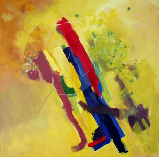Nick-Dumitru Vladulescu; Dancing With The Light, 2006, Original Painting Oil, 70 x 80 cm. Artwork description: 241  the bond betwen the light and colors ...
