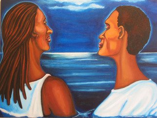 Nicole Pea; Kindred Spirits, 2007, Original Painting Acrylic, 36 x 24 inches. 