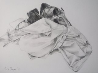 Nora Meyer; A Hard Days Night, 2008, Original Drawing Pencil, 14 x 11 inches. Artwork description: 241  graphite pencil on paper ...