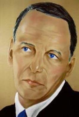 Patricia Boes; Frank Sinatra, 2006, Original Pastel, 18 x 24 inches. Artwork description: 241  This painting was commissioned from The Frank Sinatra School of the Arts ...
