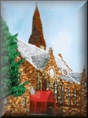 Patricia Boes; Inner Peace, 2006, Original Pastel, 18 x 24 inches. Artwork description: 241  This is a painting of a Church in Massachusetts. ...