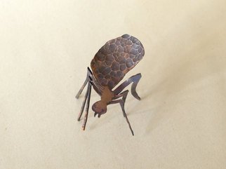 Paul Freeman; Scout Ant, 2011, Original Sculpture Other, 10 x 7 cm. Artwork description: 241  copper repousse metalwork sculpture  ...
