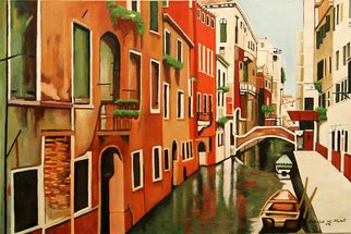 Patrick Hunt; Venice In Color, 2008, Original Painting Acrylic, 36 x 24 inches. Artwork description: 241  Original acrylic on canvas 24
