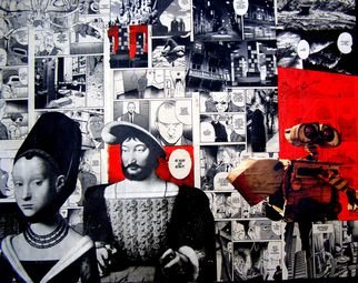 Eduardo Carqueijeiro; I Am A Man, 2011, Original Mixed Media, 40 x 30 cm. Artwork description: 241   acrylic and collage  ...